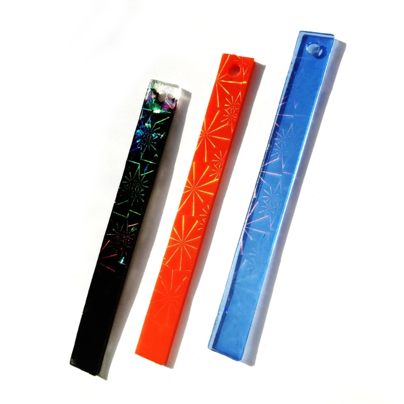 Khuôn Silicone Làm Đánh Dấu Trang Sức Nhựa Epoxy Hình Chữ Nhật