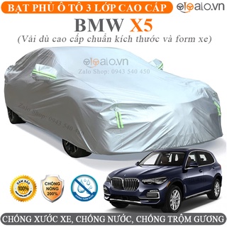 Bạt trùm che phủ dành cho xe BMW X5 vải dù oxford 3 lớp cao cấp - OTOALO