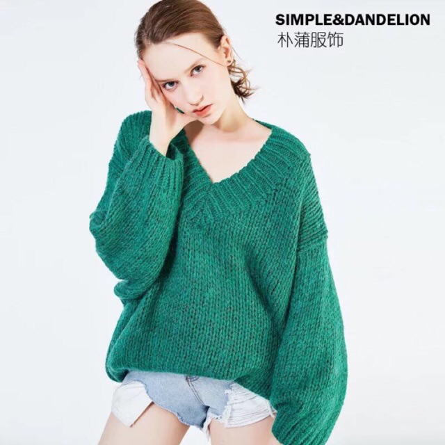 Freeship 99k TQ_Áo len oversize