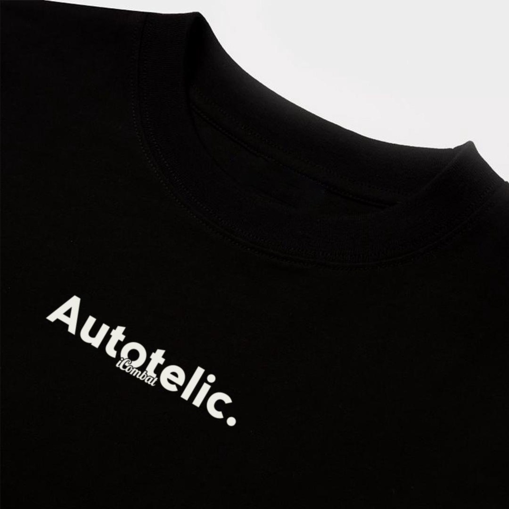 Áo thun Essential Tee Autotelic v2.0 / Màu Đen 100% cotton BBS WEAR