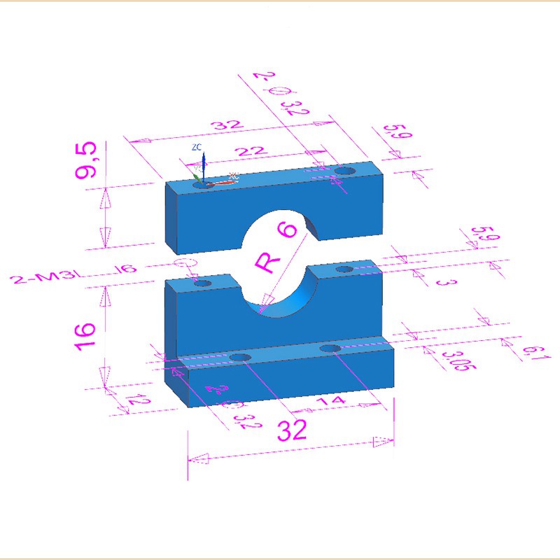 Khối Cố Định V6 Cho Máy In 3d E3D V6 | BigBuy360 - bigbuy360.vn