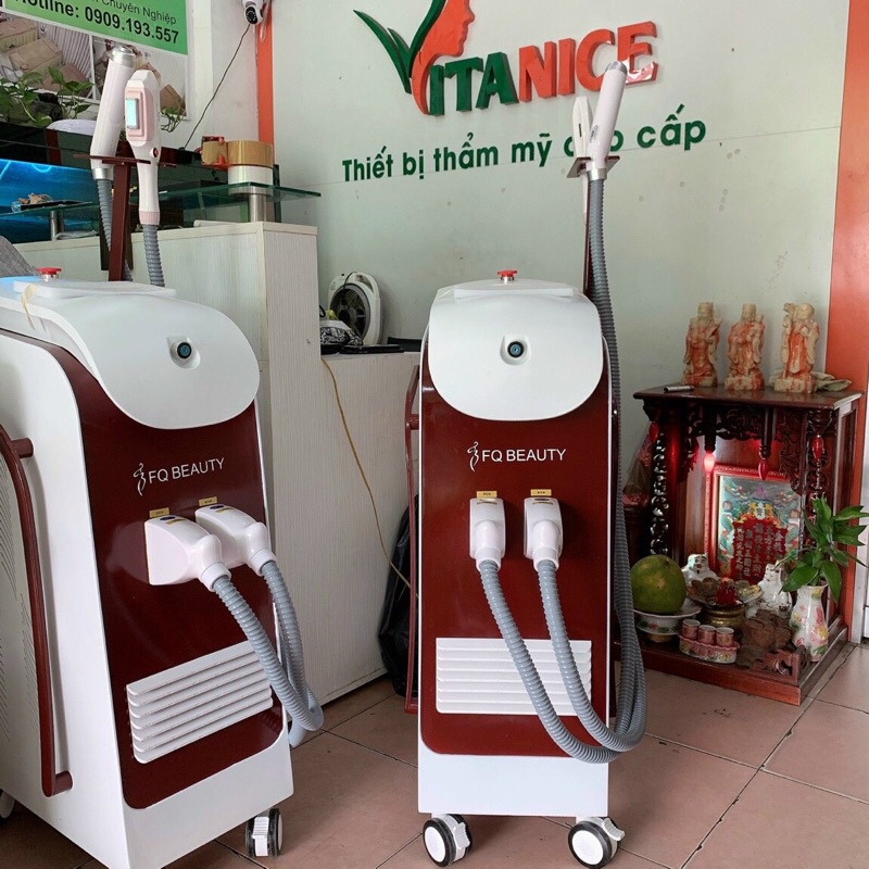 Máy triệt lông, xoá xăm 2in1 X180