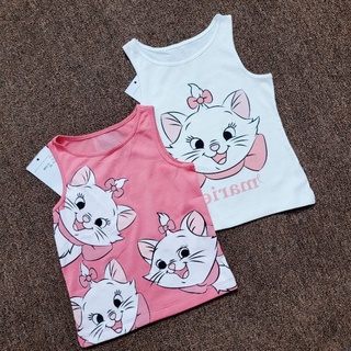 Set 2 áo ba lỗ bé gái cotton 2-6y