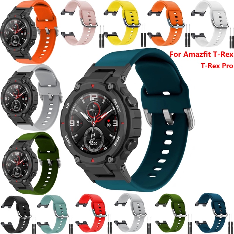Dây đeo silicon cao cấp dành cho đồng hồ thông minh Huami Amazfit T Rex Pro