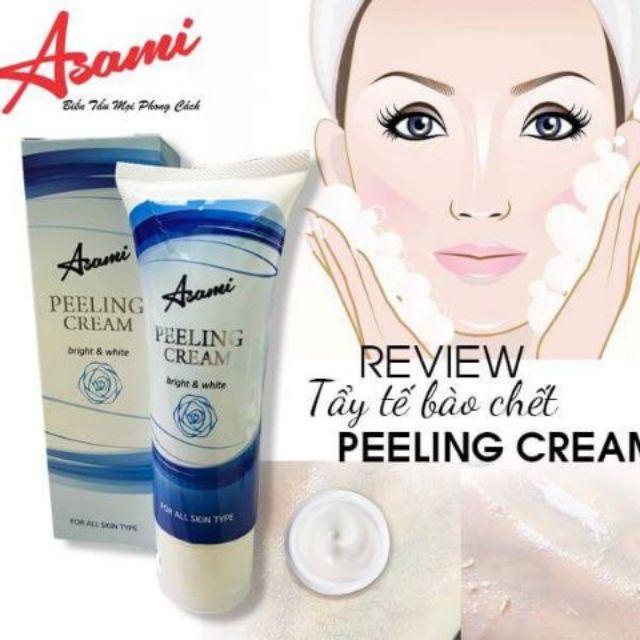 Kem tẩy tế bào chết Asami