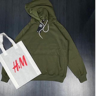 Áo hoodie trơn h & m cơ bản - ảnh sản phẩm 5