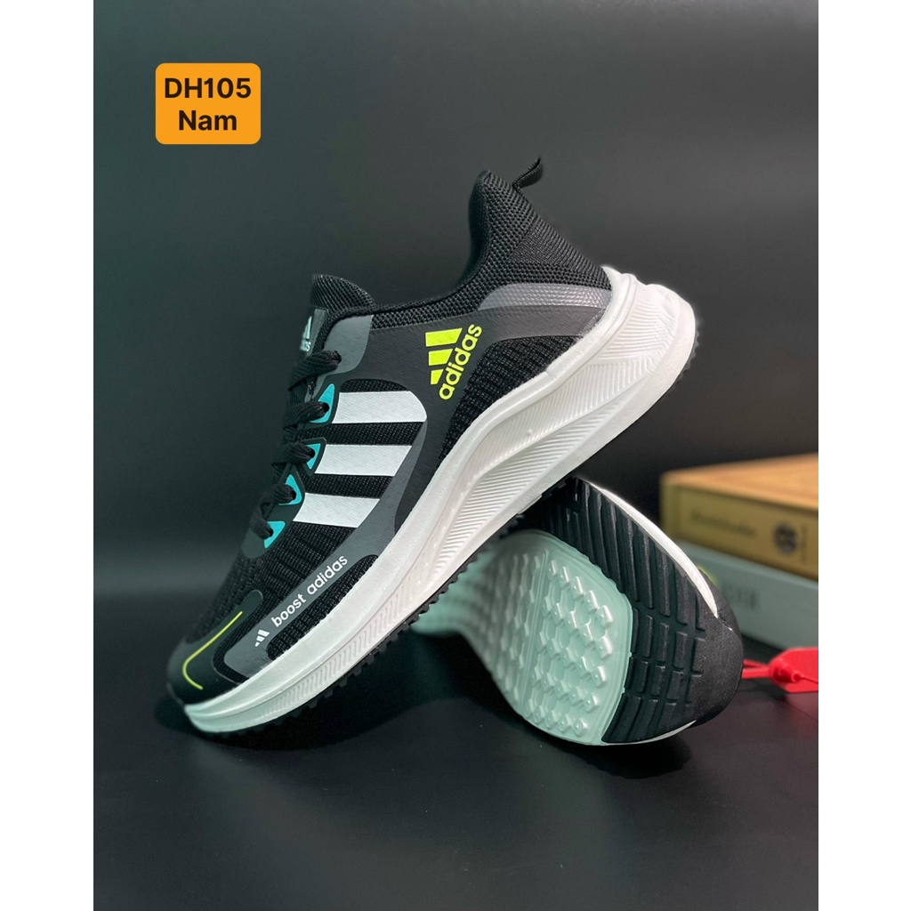 Giày chạy bộ nam add full box tặng kèm tất hot nhât 2022 nhẹ chân khử mùi cả nam và nữ
