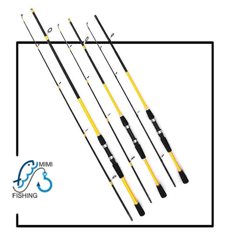 Cần câu 2 khúc 1m8 -2m1 giá sinh viên, câu ngâm, lure, bền, chắc chắn