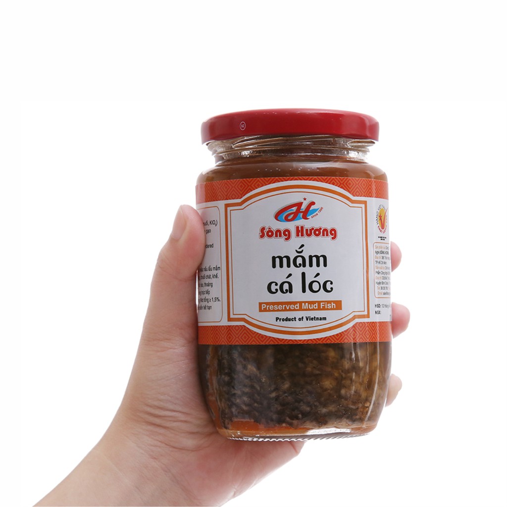 Mắm Cá Lóc Sông Hương Foods Hũ 430g - Nấu lẩu mắm , Chưng trứng , ăn kèm cơm , bún