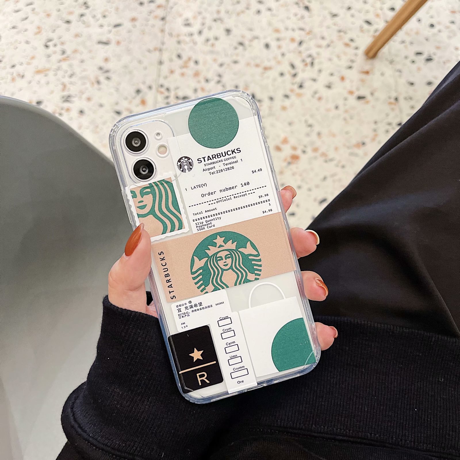 Ốp lưng điện thoại thời trang bằng TPU chống sốc cho IPhone 12pro max 12mini 11Pro Max XS Max XR SE 2020 7 8 Plus | BigBuy360 - bigbuy360.vn