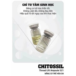 CẤY CHỈ TƠ TẰM Chitossil Hàn Quốc.