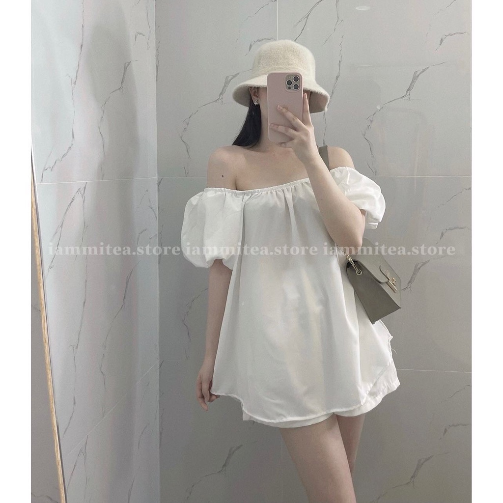 Nilly Top - Áo tay bồng dáng baby doll siêu xinh