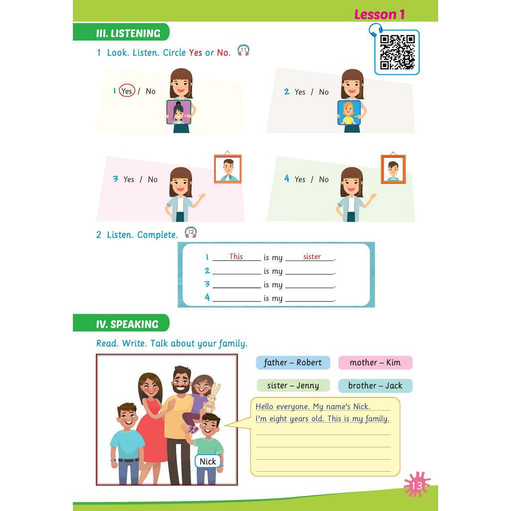 Sách - DTPbooks - Bài tập bổ trợ Tiếng Anh 3 Extra and Friends