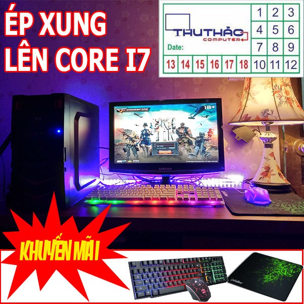 BỘ MÁY TÍNH BÀN ÉP XUNG CORE I7 | WebRaoVat - webraovat.net.vn