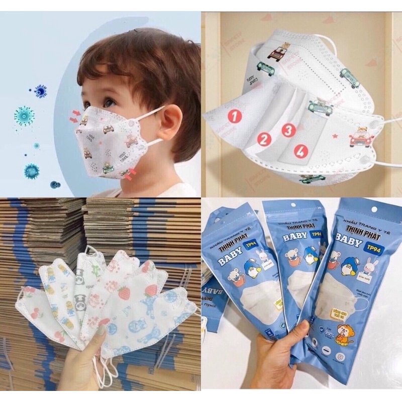 Khẩu trang Thịnh Phát KF94 cho bé