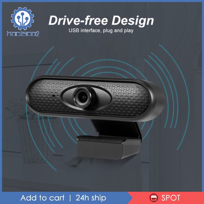 Full HD 1080P Webcam USB 2.0 Web Camera Noise Reduction for online Teaching