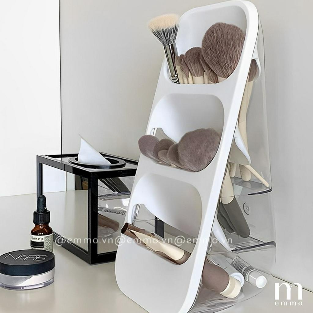 ỐNG ĐỰNG MUỖNG ĐŨA ĐA NĂNG 3 NGĂN DÀY DẶN EMMO RADIANT (LOẠI 1)
