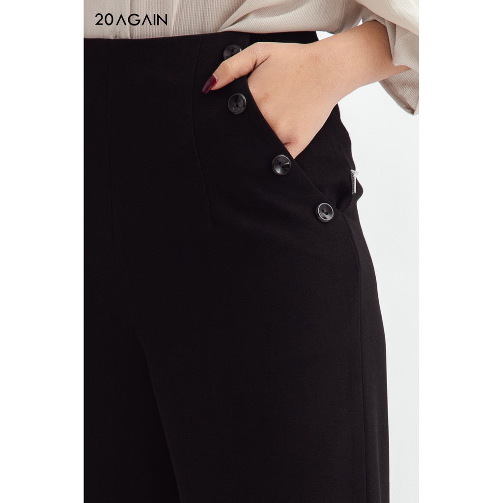 Quần baggy túi đính cúc 20AGAIN - QAA0986 | BigBuy360 - bigbuy360.vn