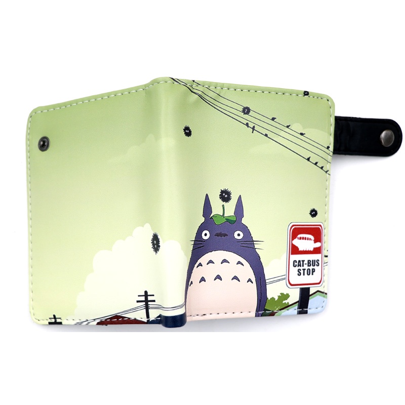 Ví Ngắn Gập Đôi In Hình Totoro Dễ Thương