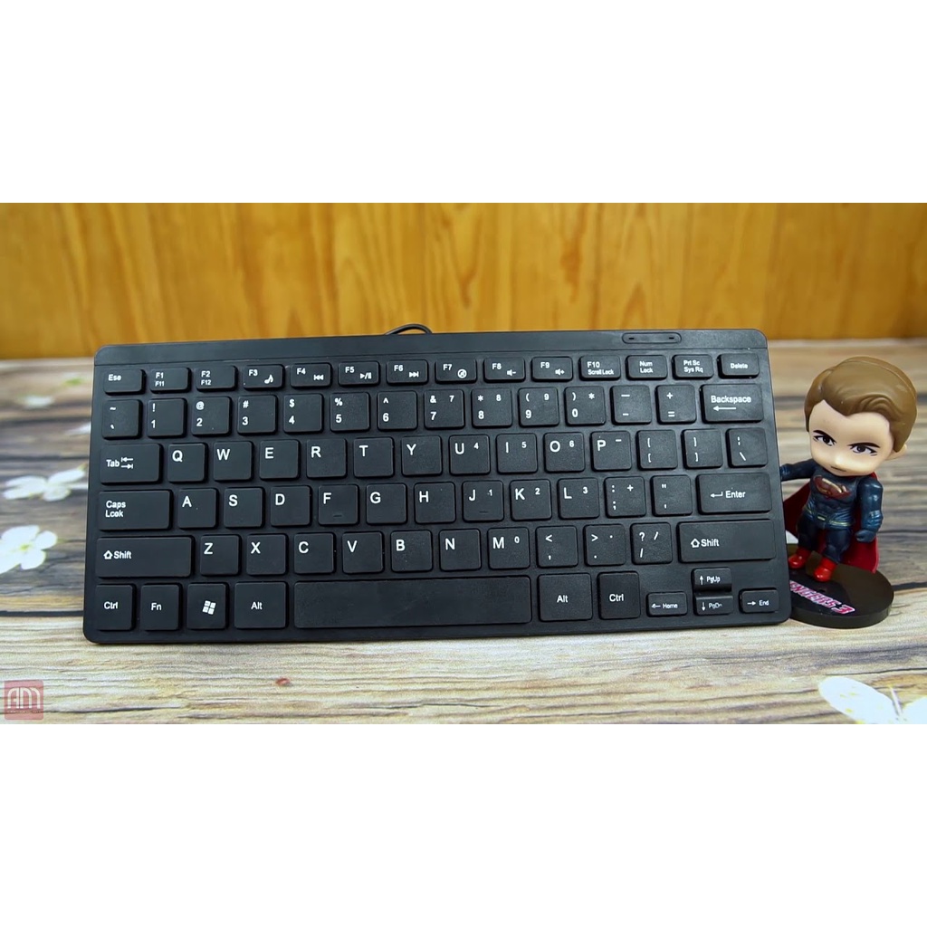 Bàn phím Mini K1000 USB - Full Box- Chất Lượng Tốt, Kiểu Dáng Nhỏ Gọn, Bảo Hành 6 Tháng