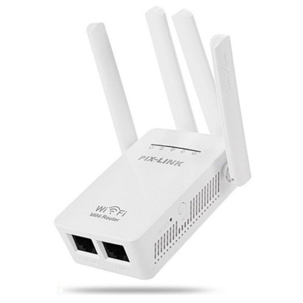 Bộ thu phát wifi 4 râu cực mạnh PIX LINK 9 (trắng)