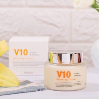 KEM DƯỠNG TRẮNG DA V10 GLEAMING CREAM