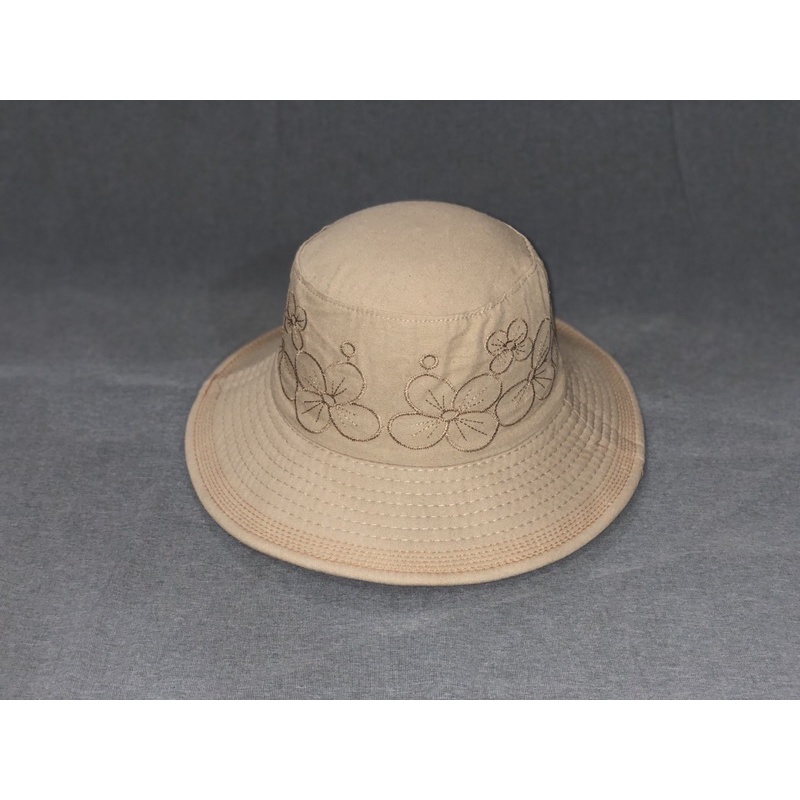 MŨ VÀNH NỮ THÊU HOA XẾP GỌN TIỆN LỢI - MŨ NỮ