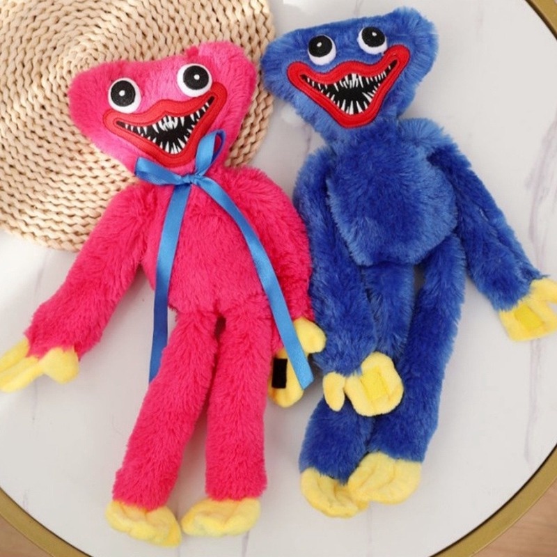 Gối Nhồi Bông Mềm Mại Hình Nhân Vật Huggy Wuggy 40cm