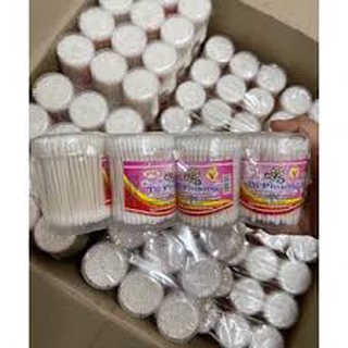 Tăm bông Tú Phương, tăm bông ngoáy tai cho trẻ sơ sinh, hộp 180 que