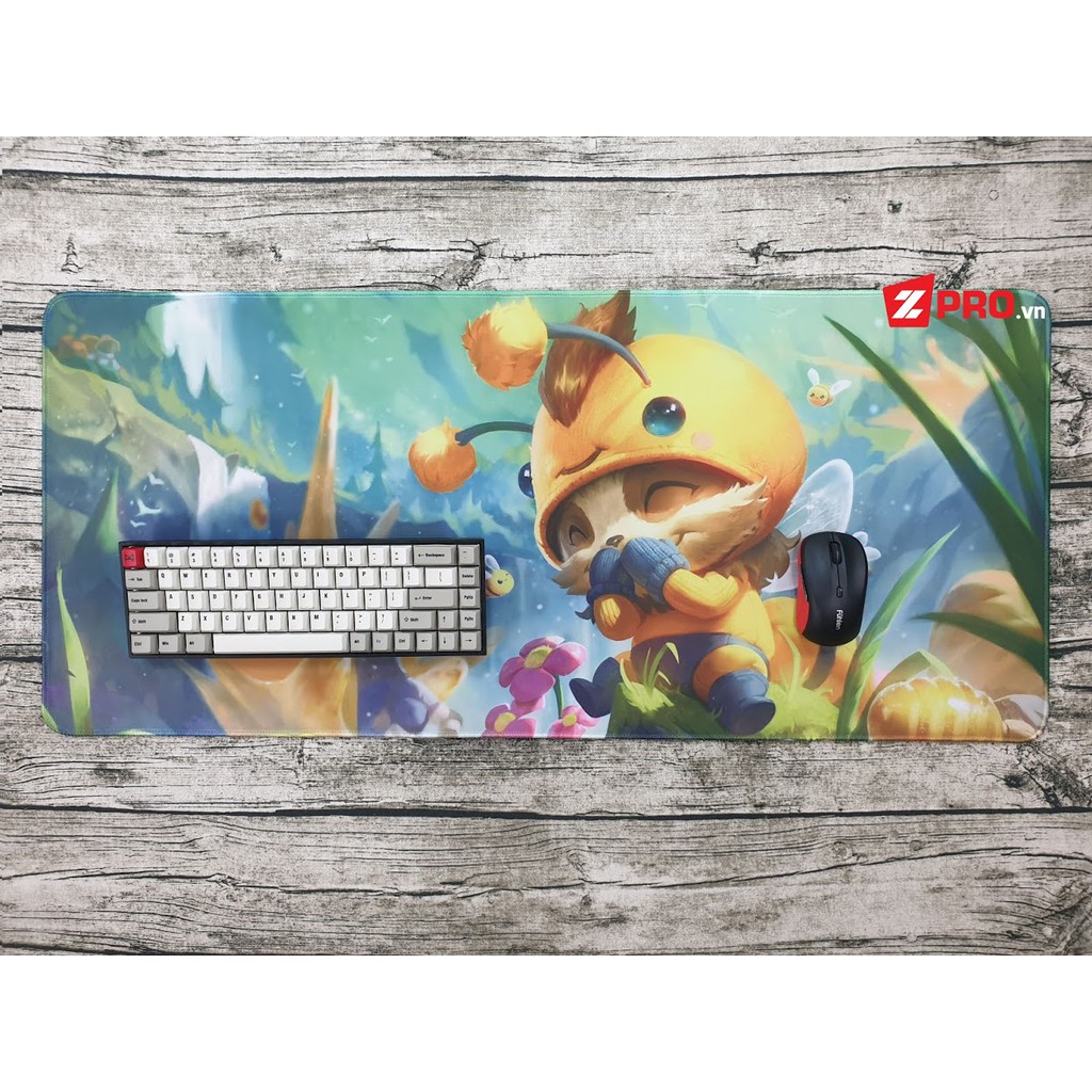 Lót chuột Teemo Ong Mật - Beemo 90x40cm