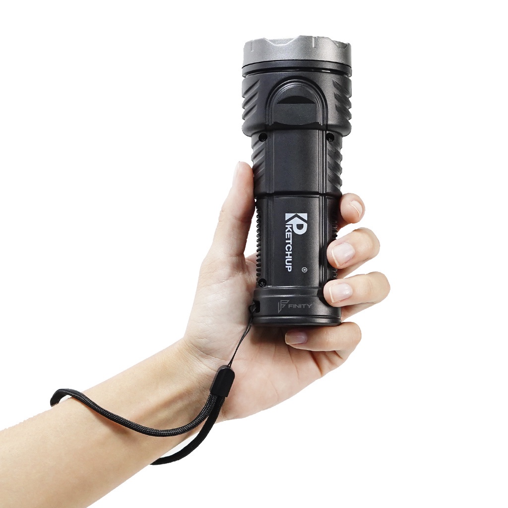 Đèn Pin LED Độ Sáng Cao Chống Thấm Nước Có Thể Sạc Lại