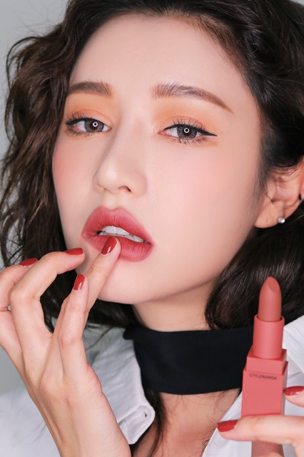 SON 3CE MOOD RECIPE MATTE LIP COLOR MÀU 221 HỒNG ĐẤT