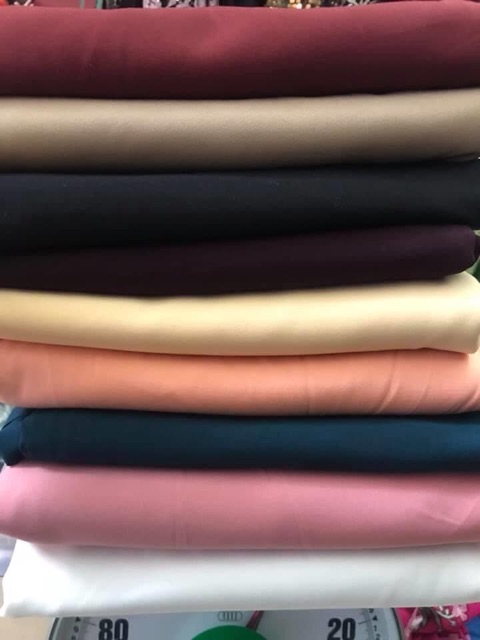 Vải tuysi đủ màu hàng xuất giá rẻ