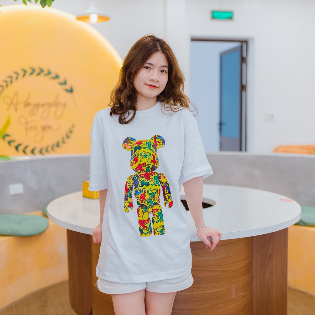 Áo thun nam nữ Brearbrick from rộng chất liệu 100% cotton cao cấp kiểu dáng unisex