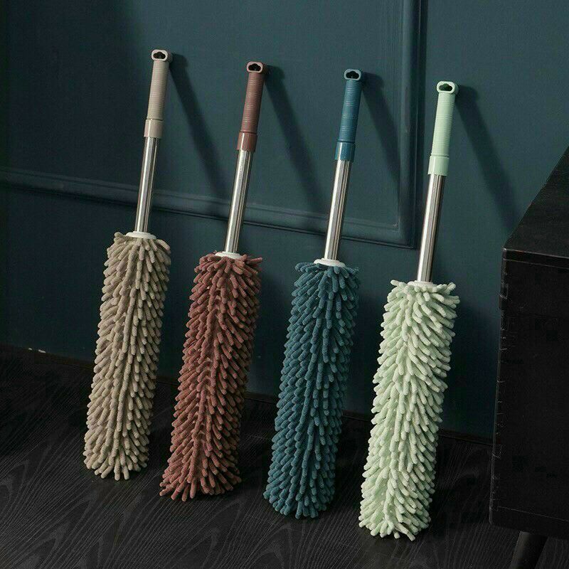 Chổi Lau Bụi Đa Năng thần thánh giúp các chị dọn dẹp nhà cửa sạch sẽ ,Cán Có Thể Kéo Dài 100 Cm