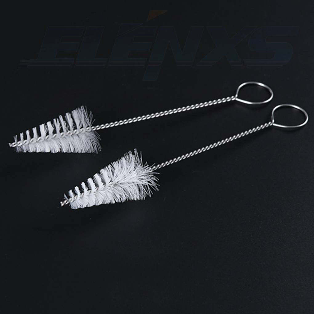 Cọ vệ sinh bình nước bằng nylon và tay cầm bằng thép tiện lợi