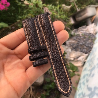 Da thật- cá mập chỉ khâu tay, handmade