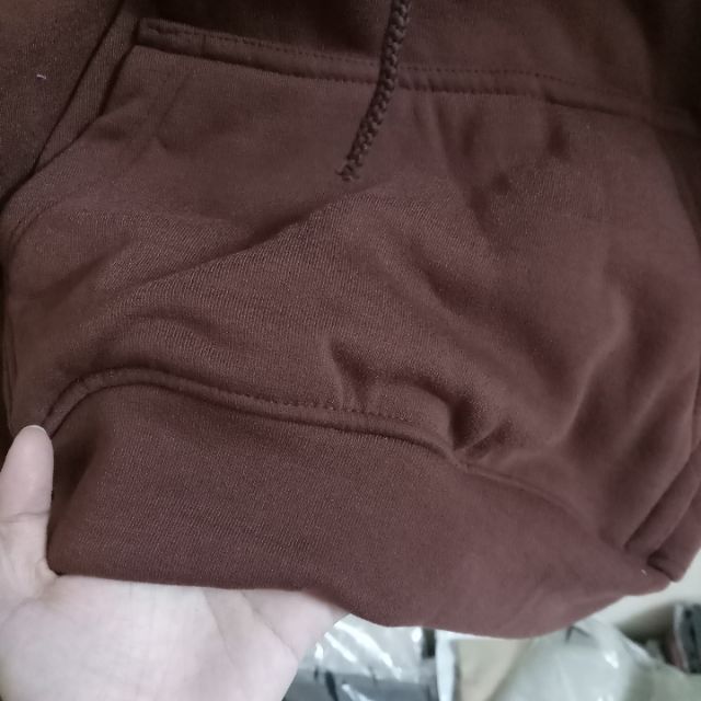 [ĐỦ SIZE - Kèm hình thật] Áo hoodie trơn nỉ dày nâu socola basic hoodie unisex | BigBuy360 - bigbuy360.vn