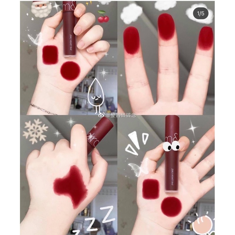 Son kem Romand Zero Velvet Tint 21 Villain Vest