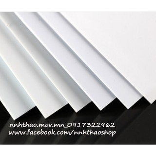 Tấm pla plate dùng làm mô hình ( nhựa ABS)