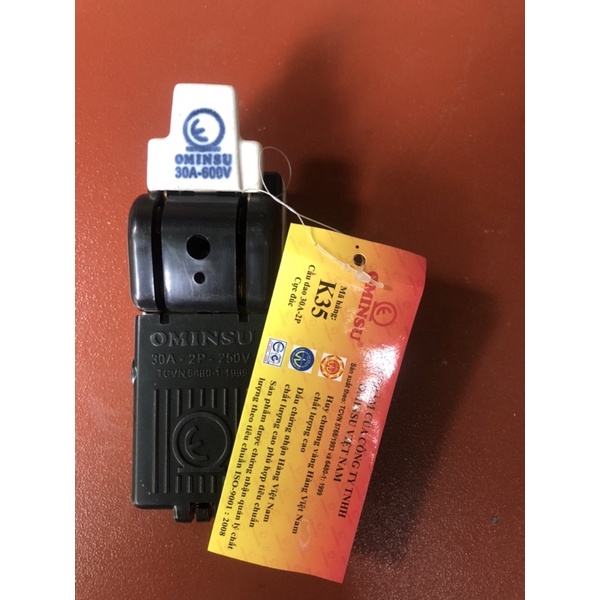 Cầu dao 2P cực đúc OMINSU 15A/ 20A/ 30A/60A