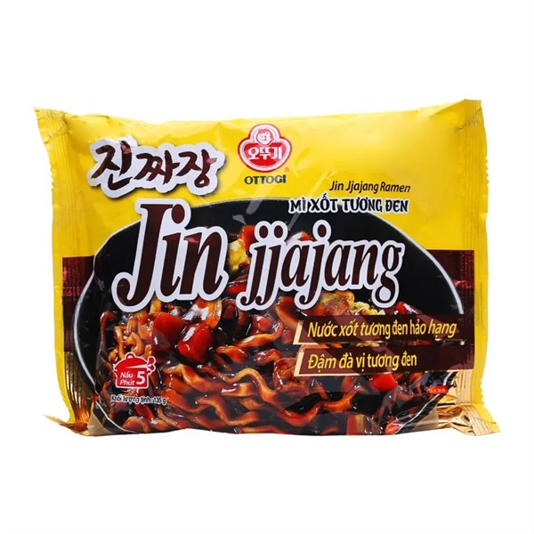 MÌ SỐT TƯƠNG ĐEN JIN JJAJANG OTTOGI LY 70G (có 3 loại tô, ly, gói)