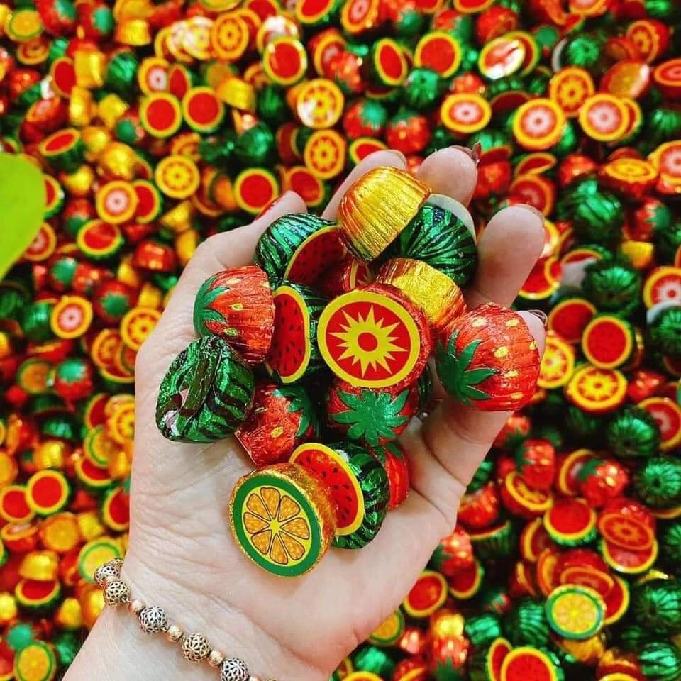 KẸO SOCOLA MIX NHIỀU VỊ HÀNG CHUẨN VIỆT NAMHÀNG Y HÌNH