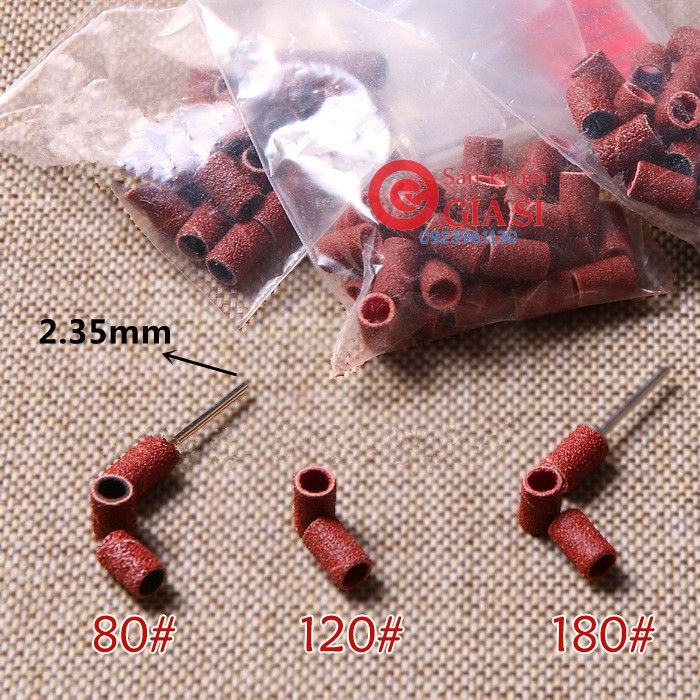 BỘ 160 băng chà nhám tròn đường kính 6.35mm ❤️freeship❤️
