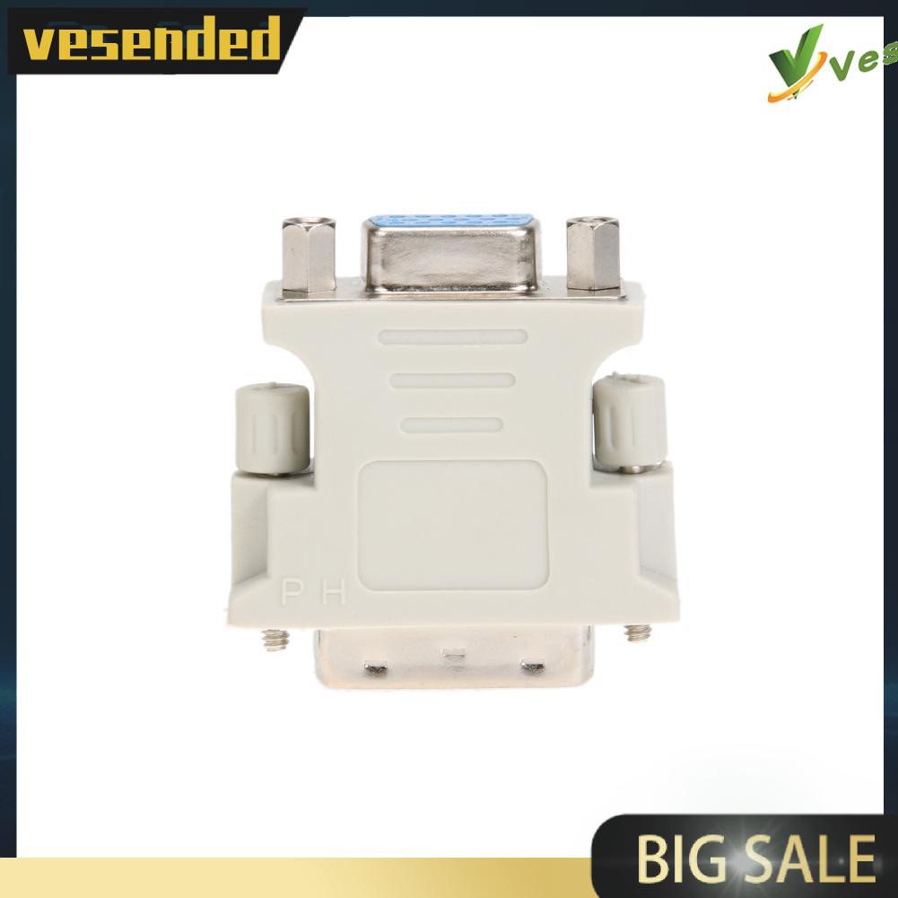 Đầu chuyển đổi từ DVI sang VGA 24+5 Pin DVI sang VGA cho máy tính HD