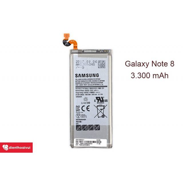 Pin Samsung Note 8- Bảo hành 6 tháng