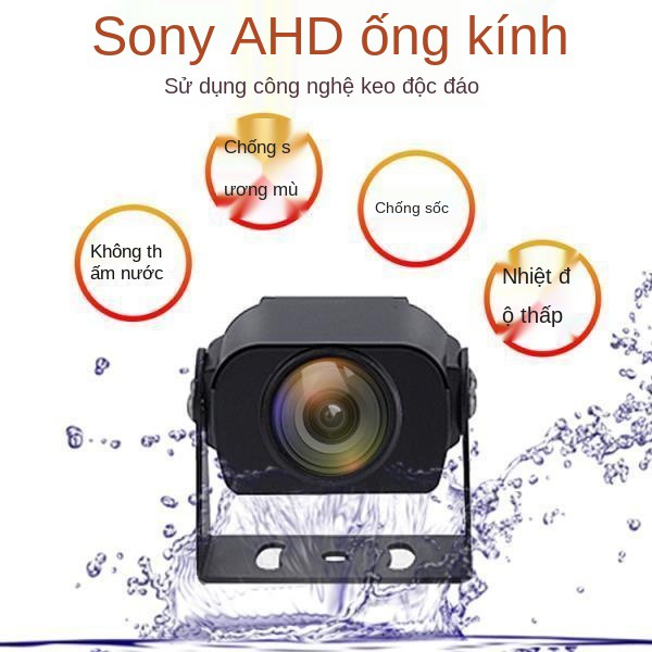 ♣Giám sát xe tải GPS Camera quan 360 độ toàn cảnh lái đầu ghi hình ảnh lùi 24v nhìn ban đêm nét cao