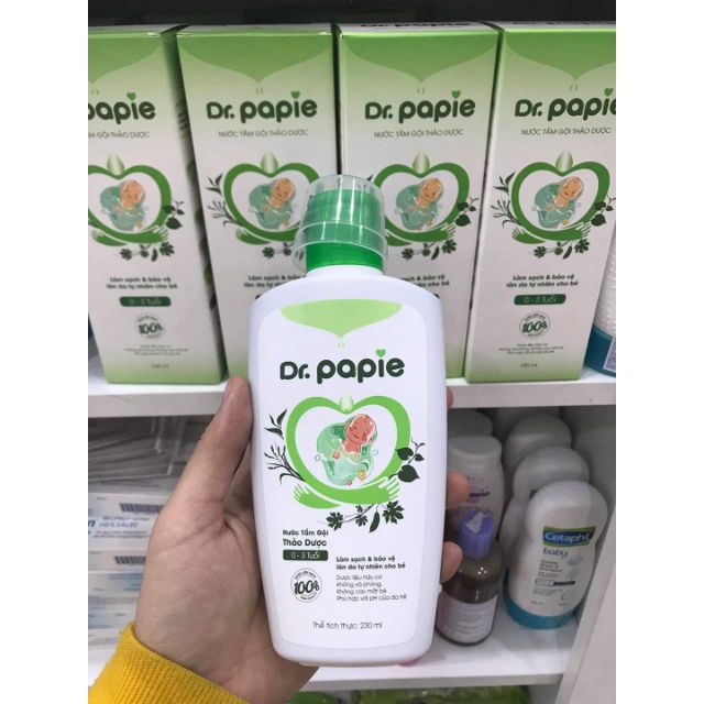 [Dr. papie] Sữa tắm gội thảo dược dr. papie