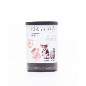 PATE KING’S PET HỖN HỢP GÀ 380g THỨC ĂN CHO CHÓ MÈO