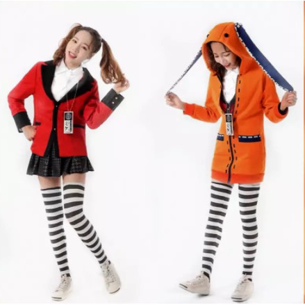 Áo khoác tai thỏ hóa trang nhân vật Runa Yomozuki đáng yêu wig and Jas merah | BigBuy360 - bigbuy360.vn